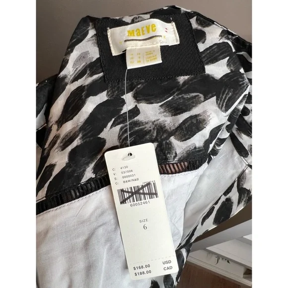 Anthropologie Maeve Semele Leopard Mini Dress
